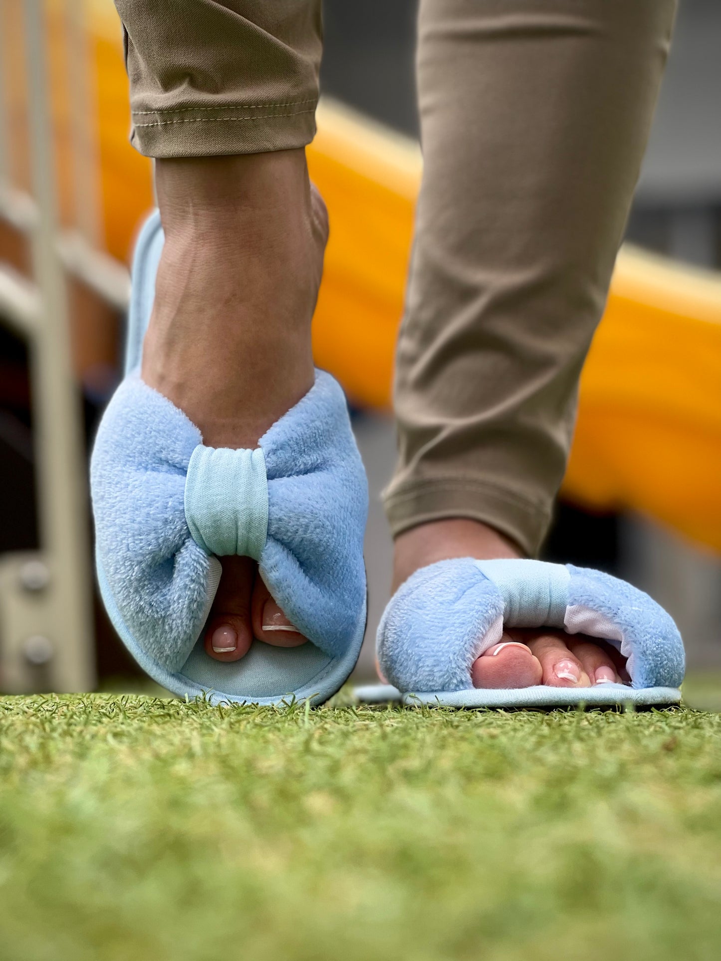 SANDALIAS ESPECIALES  DE MATERNIDAD AZUL CIELO - Boutique Mundo Materno