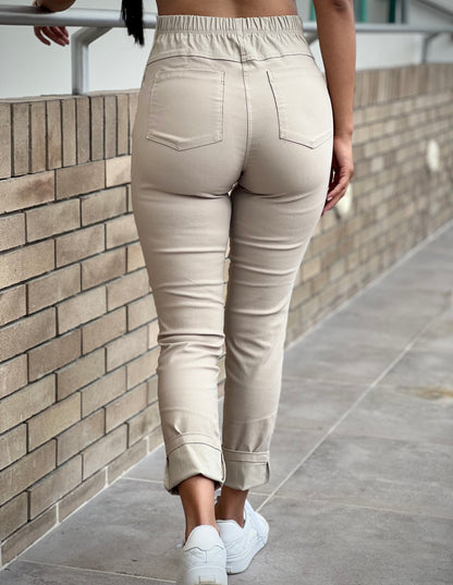 Pantalón Materno 'Arena' Beige - Boutique Mundo Materno